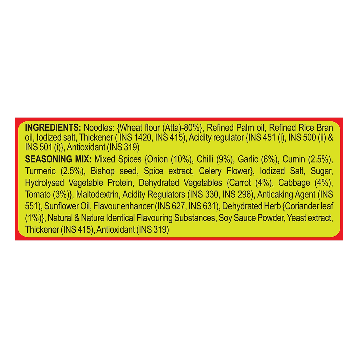 Patanjali Atta Noodles Chatpata - Family Pack