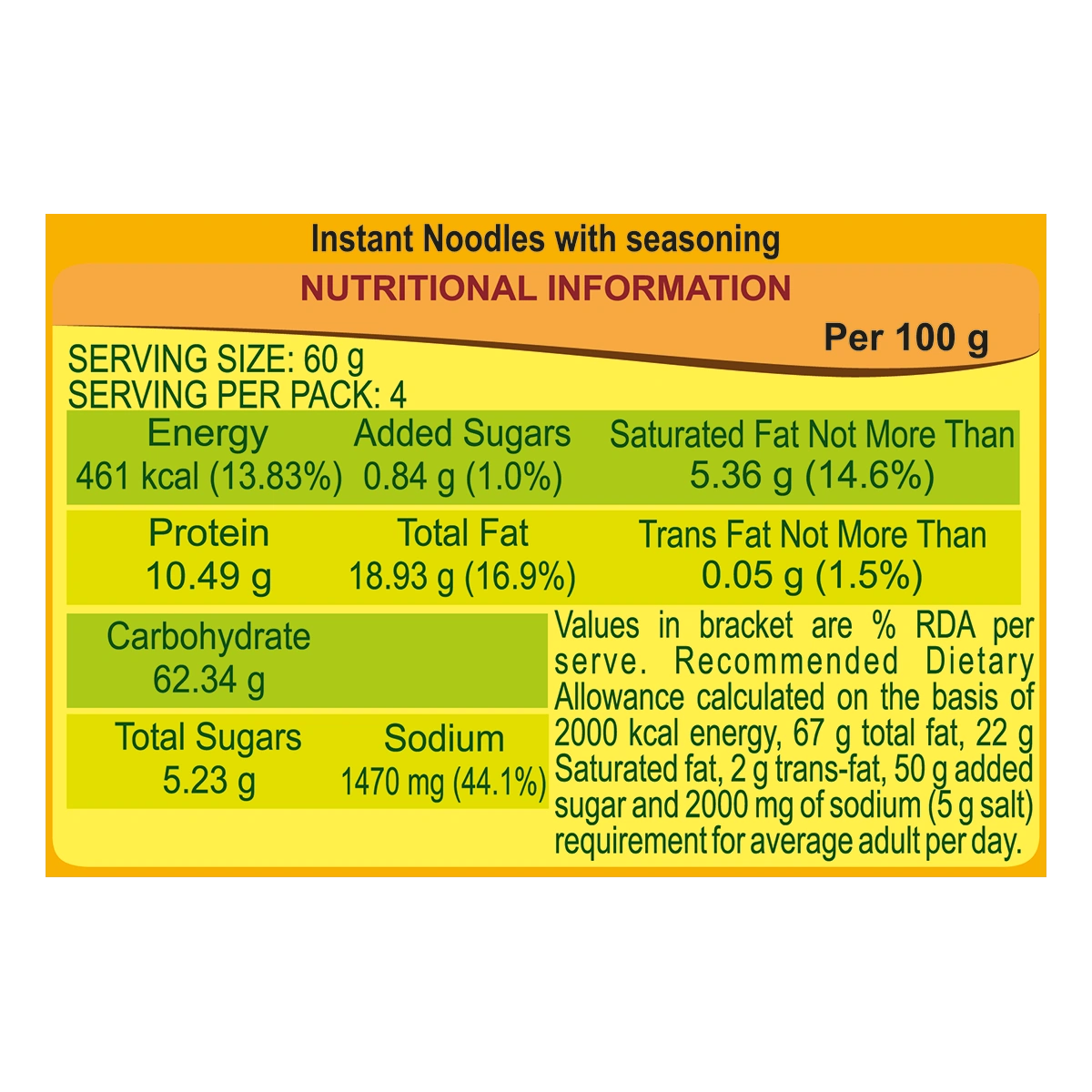 Patanjali Atta Noodles Classic - Family Pack