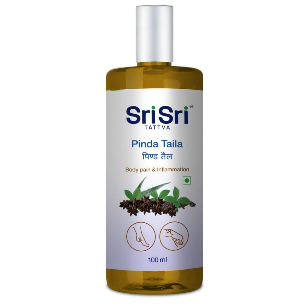 Sri Sri Tattva Pinda Taila - Body Pain & Inflammation, 100 ml