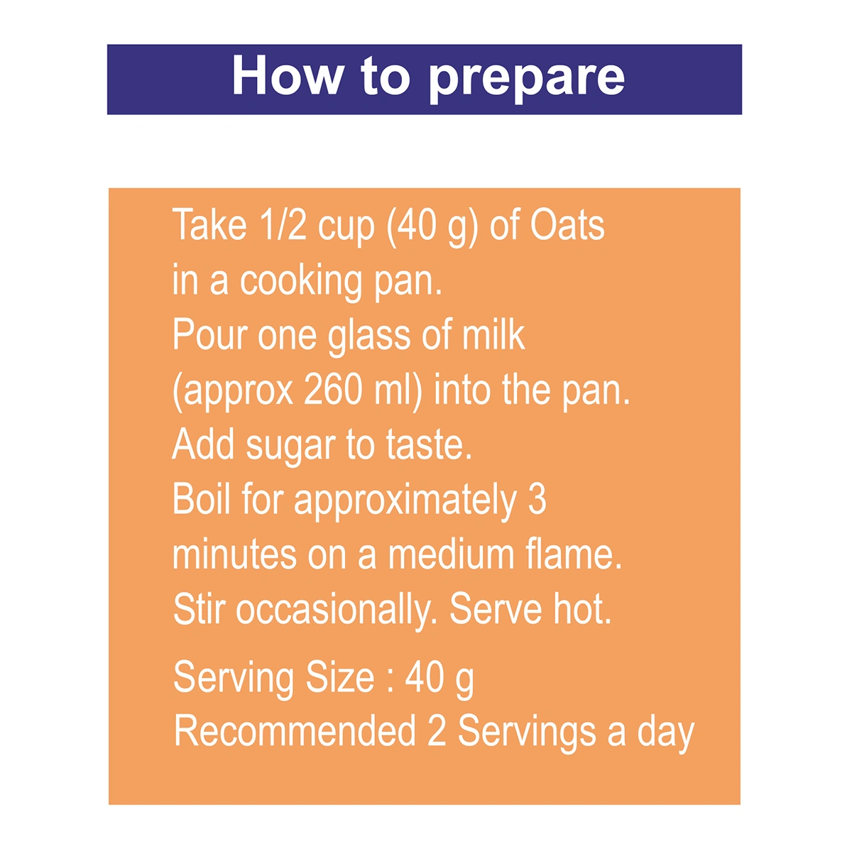 Patanjali Oats (Rolled Oats)