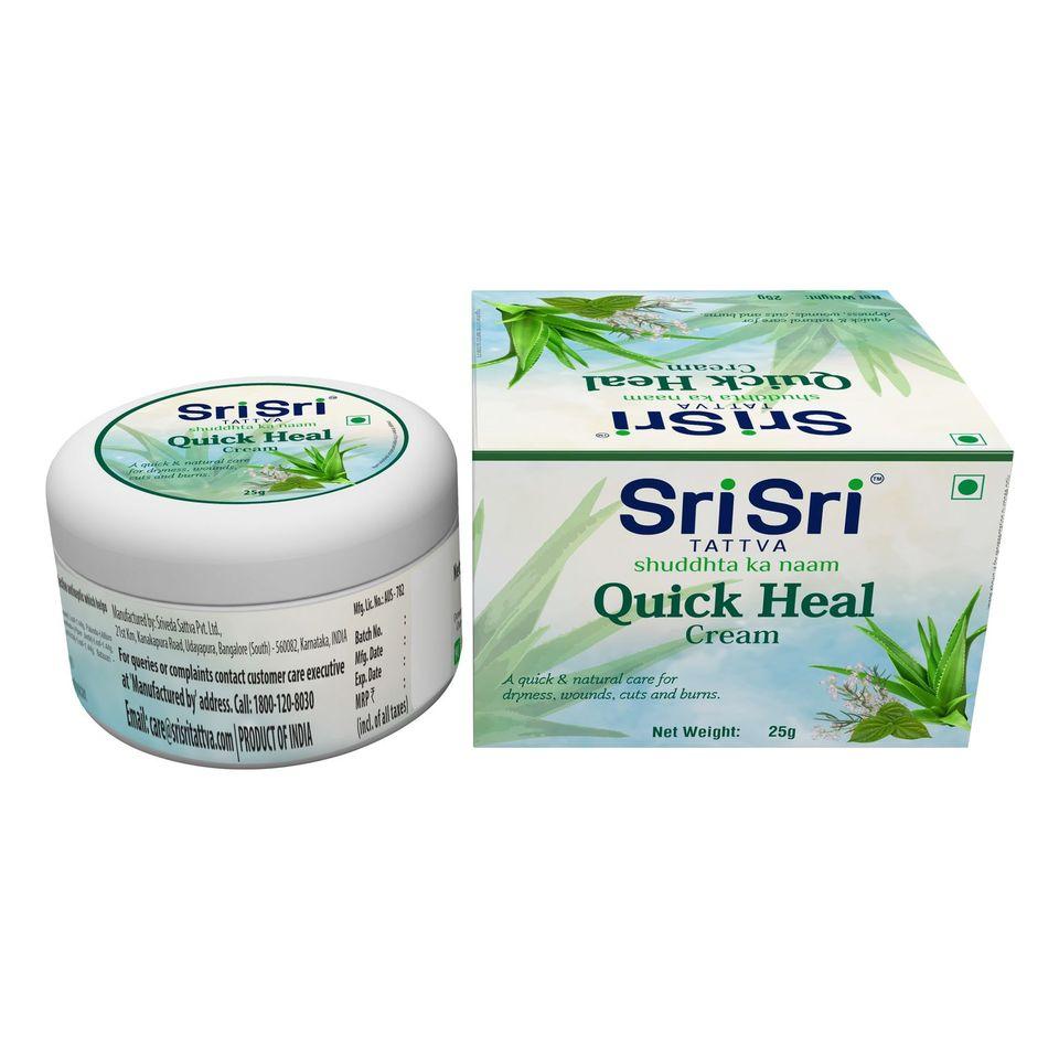 Sri Sri Tattva Quick Heal Cream, 25 g
