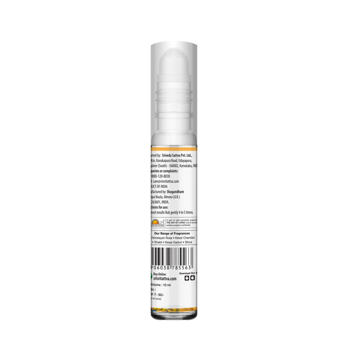 Sri Sri Tattva Roll On Perfume - Shakti, 10 ml