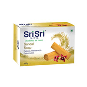 Sri Sri Tattva Sandal Soap - Relaxes, Refreshes & Rejuvenates, 100 g