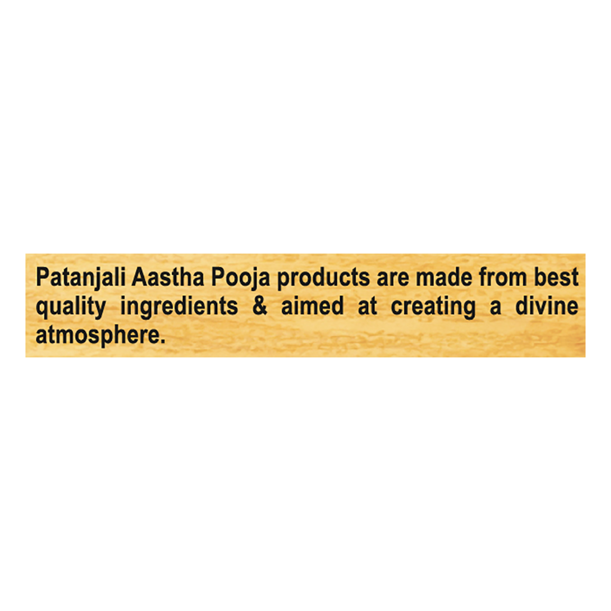 Patanjali Aastha Premium Sandal Dhoop - 20 N