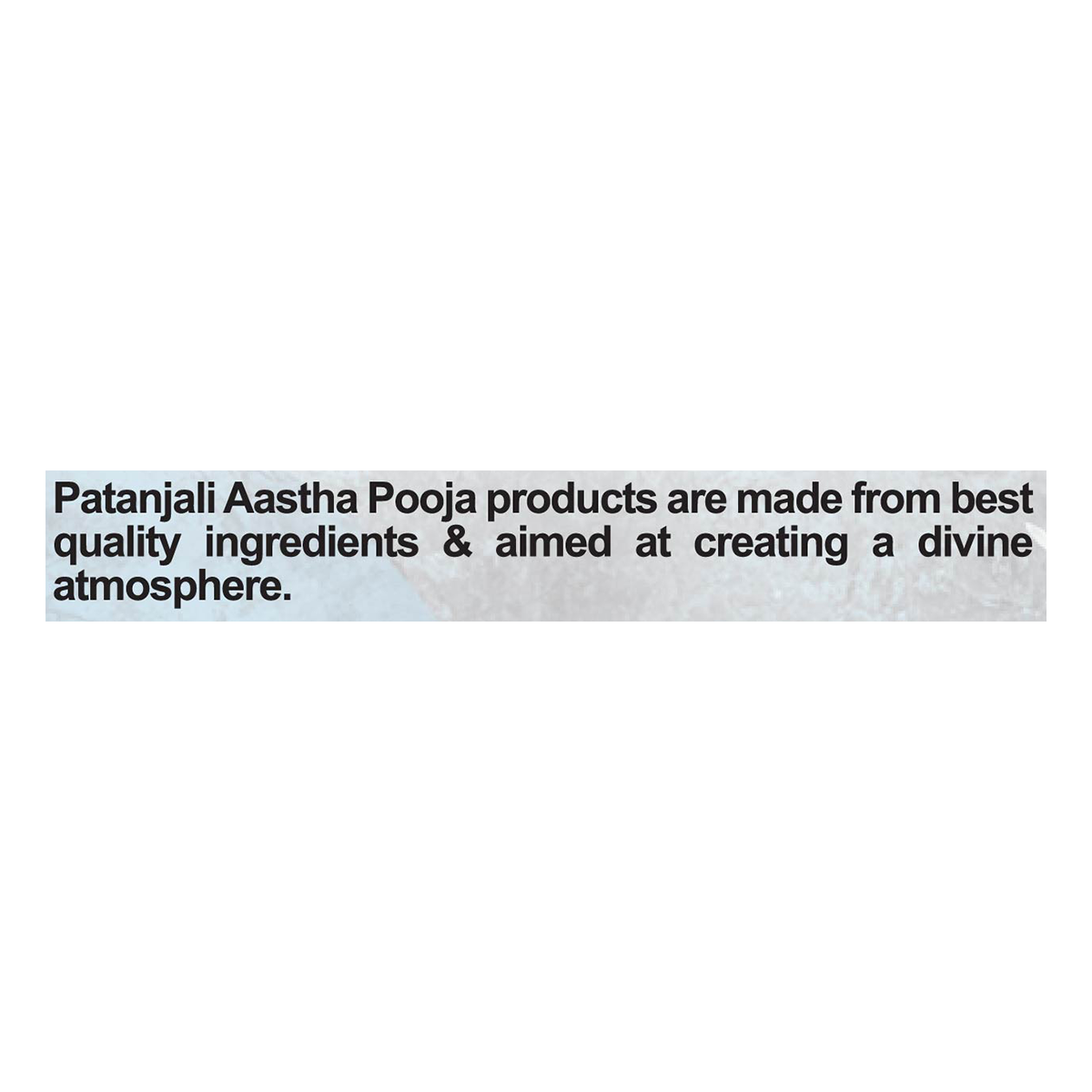 Patanjali Aastha Bambooless Agarbati Shiva