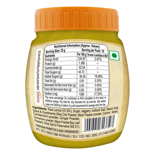 Patanjali Sweet Lemon Pickle