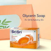 Sri Sri Tattva Glycerin Soap - For Soft & Hydrated Skin, 75 g