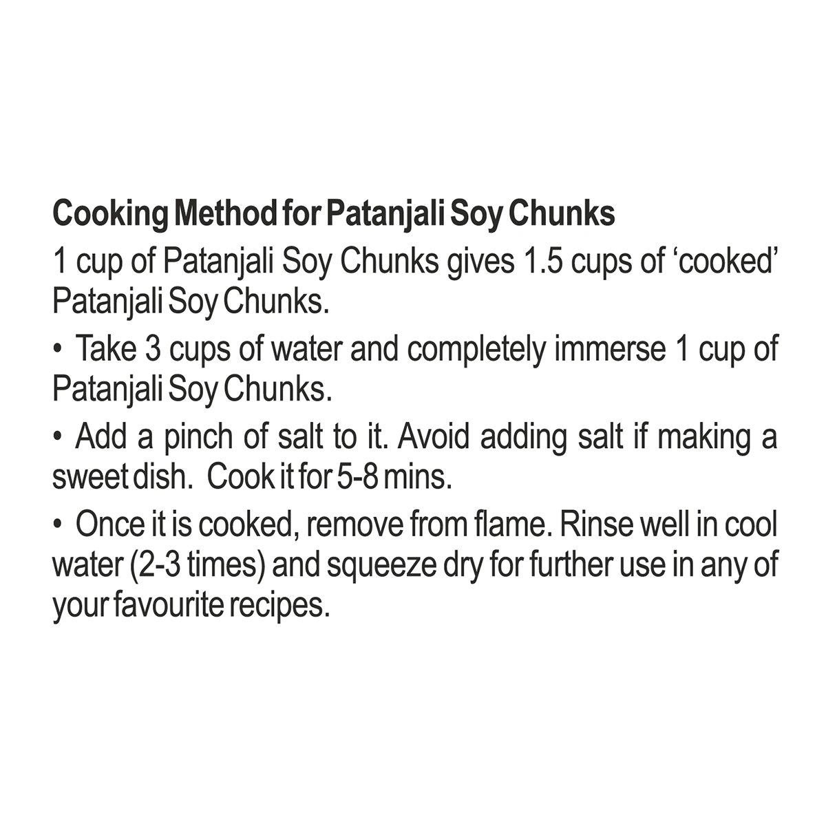 Patanjali Soya Nutri Chunks 180G + 20G