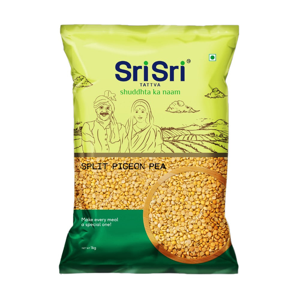 Sri Sri Tattva Toor Dal - Split Pigeon Pea, 1 kg