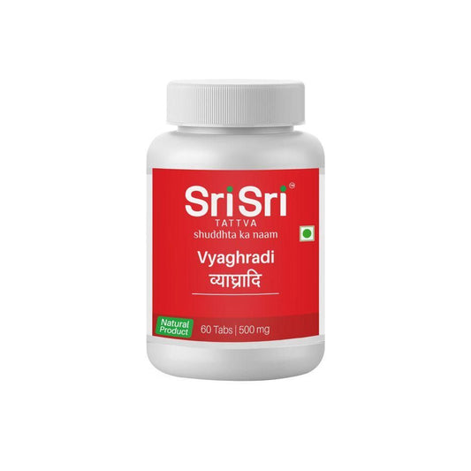 Sri Sri Tattva Vyaghradi - Decongestant, 60 Tabs | 500 mg