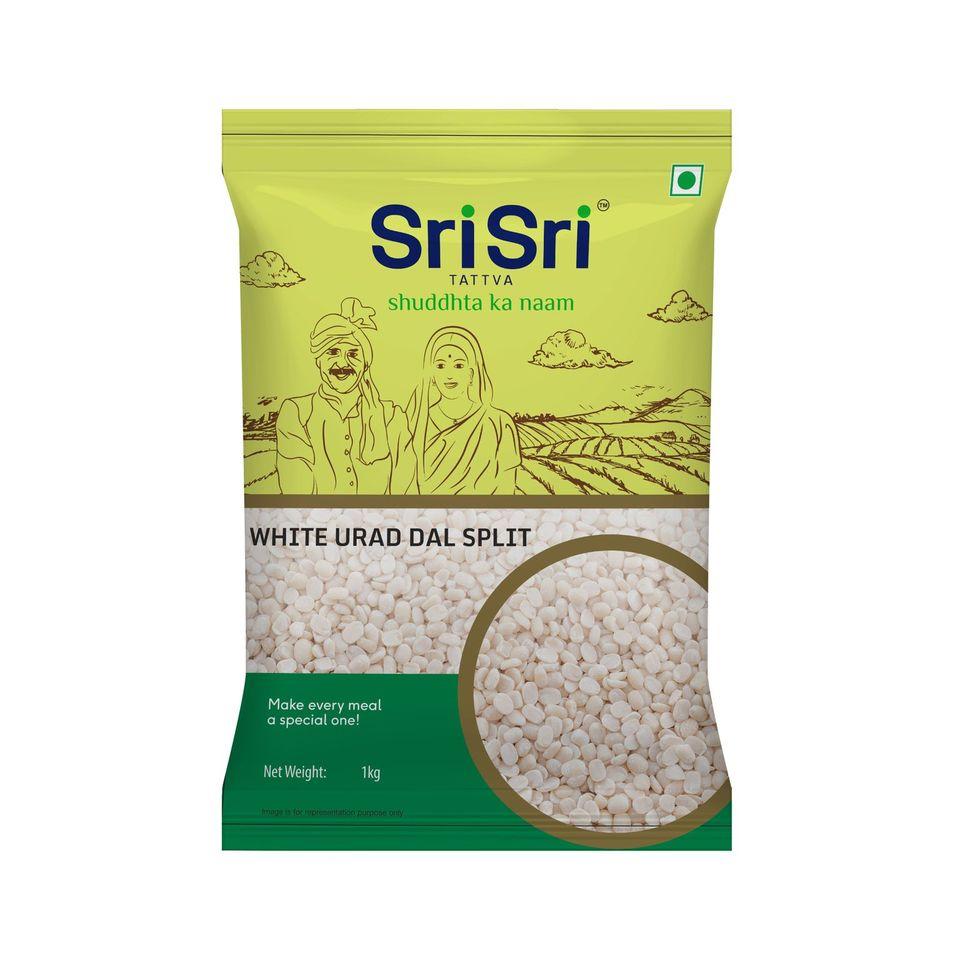 Sri Sri Tattva White Urad Dal Split, 1 kg