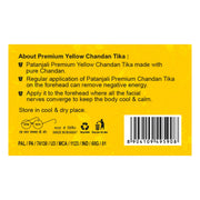 Patanjali Aastha Yellow Chandan Tika